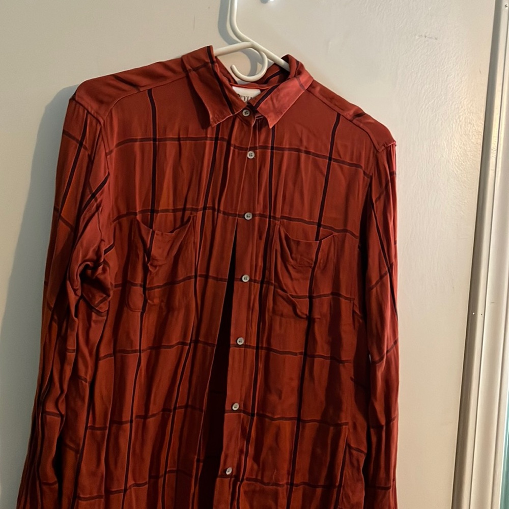 Rusty Colored flannel
